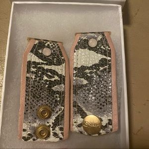 Apple snakeskin leather watchband